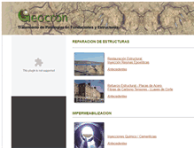 Tablet Screenshot of geocron.com